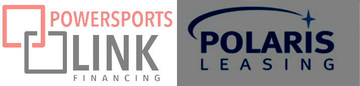 Powersports Link & Polaris Leasing Logos