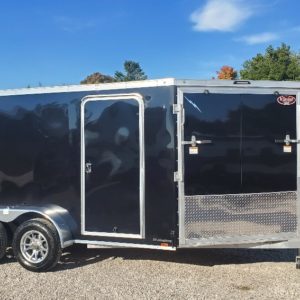 2022 Lightning 7X19 Drive In/Drive Out All Aluminum Sled Hauler side view